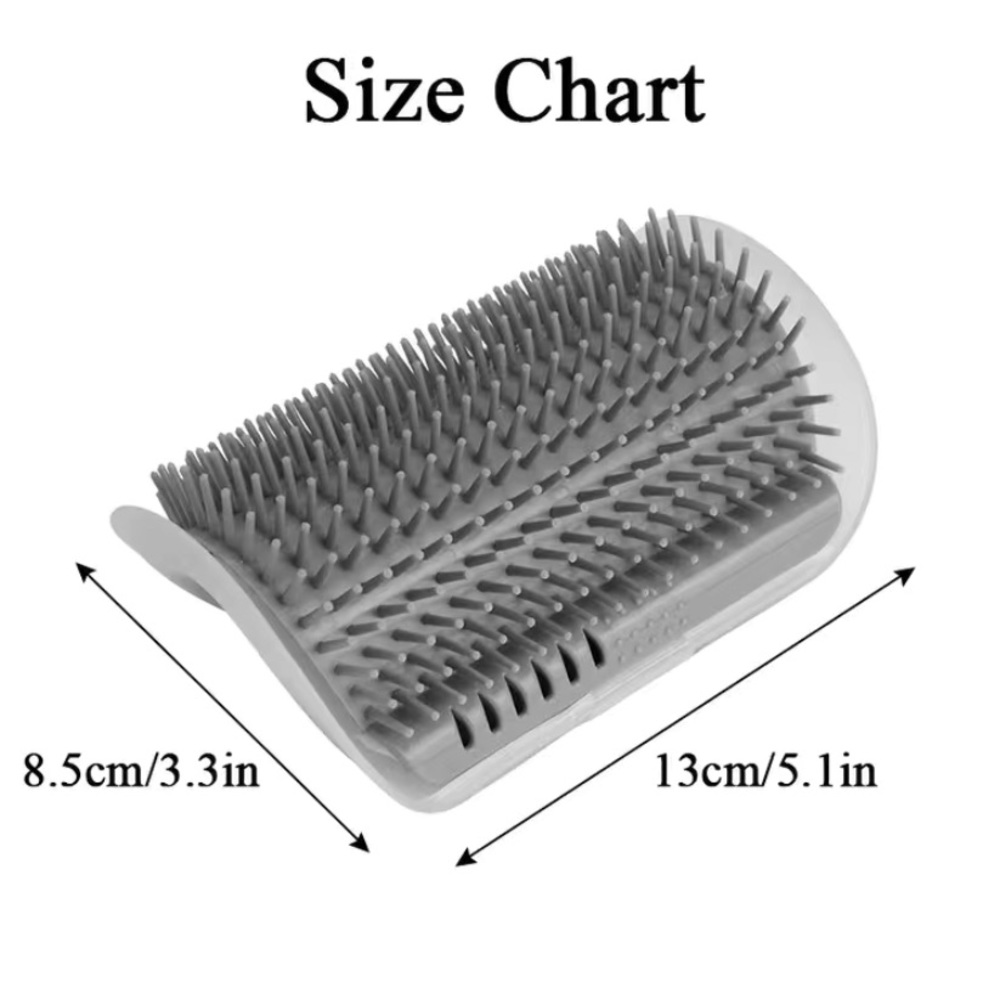 Pamper Your Cat with Our Self-Groomer Comb, Wall Scratcher & Grooming Brushes!